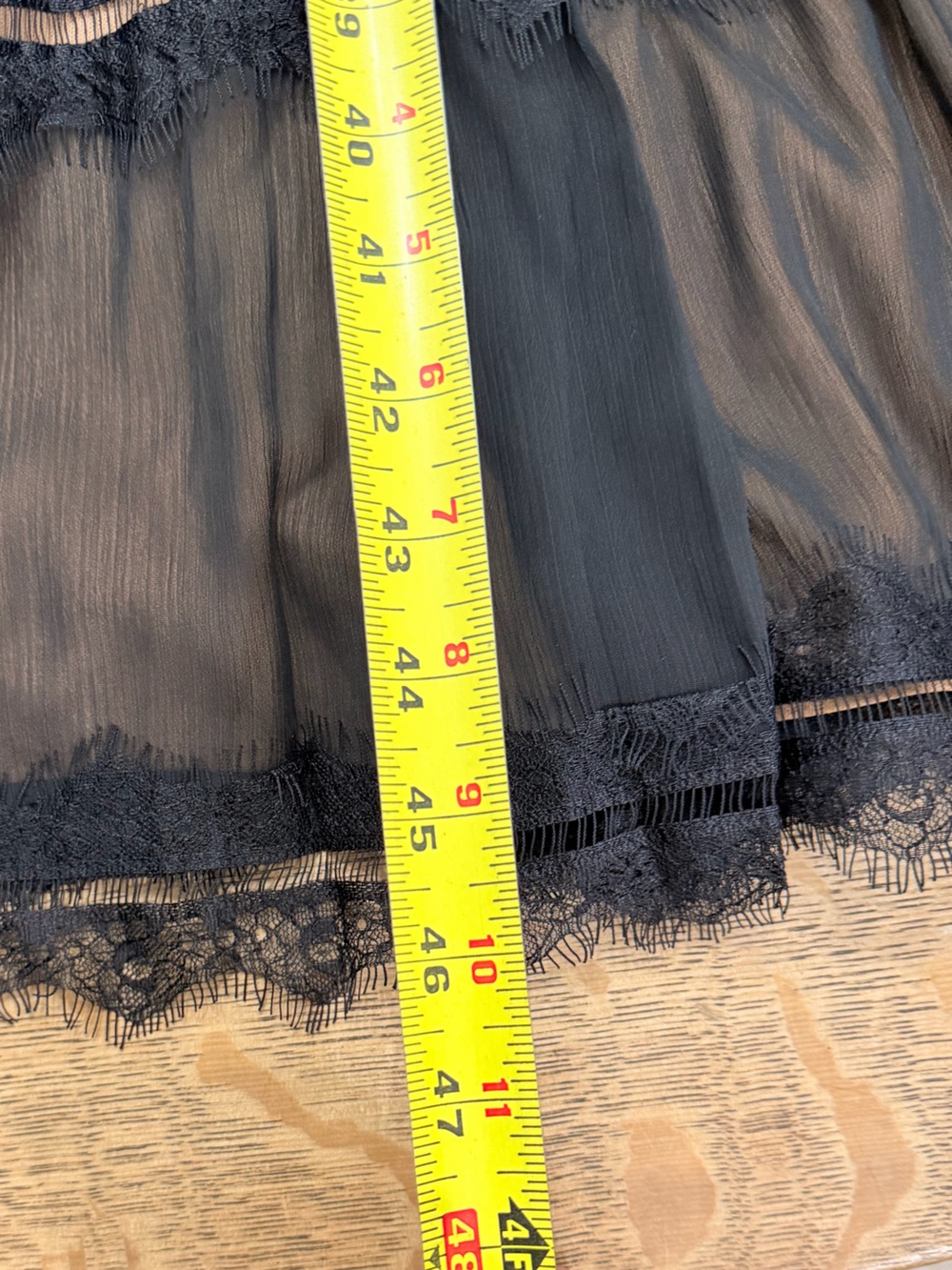 NWT Medium Elegant Short Sleeve Midi Lace Formal Cocktail Dress Black - Picture 16 of 16